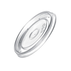 Крышка пластиковая к контейнеру бумажному 700мл Round Bowl крафт d116