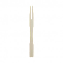Пика бамбуковая “Два зуба” 90 мм (100 шт/уп)
