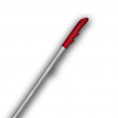 Ручка алюминиевая для держателя мопов защелкивающаяся 140см d220 мм красная (артикул производителя plk (красный))