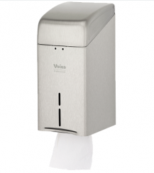 Диспенсер для листовой туалетной бумаги VEIRO PROFESSIONAL L-ONE Steel металлический 