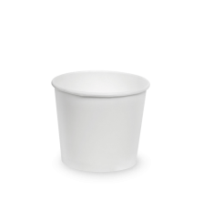 Бумажный контейнер круглый Round Bowl 500мл белый