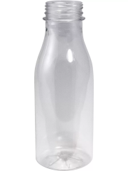 Бутылка ПЭТ 0,250л.с ШИРОКИМ горлом кругл. прозрачная