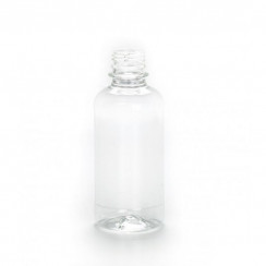 Бутылка ПЭТ 0,25л с УЗКИМ горлом (d28мм) кругл. прозр. (190шт/уп)