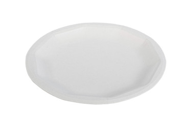 Тарелка d17,5см сахарный тростник белая