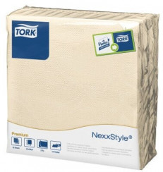 Салфетки бумажные LOTUS Professional Nexx Style 39х39 2-сл кремовые (120шт) арт. 4036130/4036131