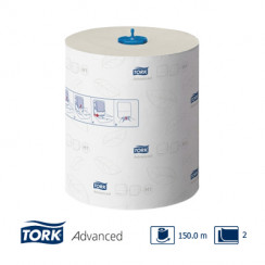 Бумажные полотенца в рулоне TORK Matic H1 Advanced 2 слойные белые 150 м (артикул производителя 120067)