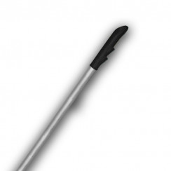 Ручка алюминиевая для держателя мопов защелкивающаяся 140см d220 мм черная (артикул производителя plk (черный))