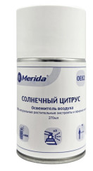 Освежитель воздуха аэрозольный Merida СОЛНЕЧНЫЙ ЦИТРУС 270 мл сменный картридж арт. OE62