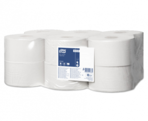 Туалетная бумага в рулоне TORK Universal 1 слойная натуральный цвет 200 м (артикул производителя 120197)