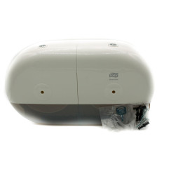 Диспенсер для туалетной бумаги TORK T9 SmartOne Elevation дв. мини белый пластик ЦВ (артикул производителя 682000)