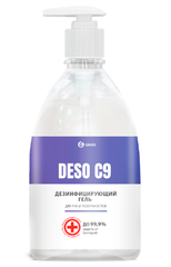 Средство дезинфицирующее (спирт) GRASS DESO C9 гель 1 л (арт 550073)