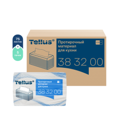 Нетканый протирочный материал для кухни Tellus белый 100 л (артикул производителя 383200)