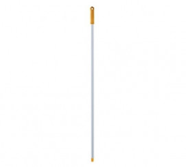 Ручка металлическая для держателя мопов защелкивающаяся 140см d235мм желтая