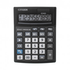 Калькулятор настольный Citizen CMB1001-BK, 10 разрядов, 102*137*31мм