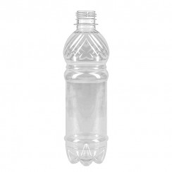 Бутылка ПЭТ 0,5л с УЗКИМ горлом кругл. прозр. ГАЗ (135шт/уп)