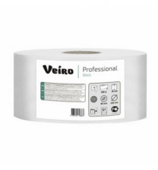 Туалетная бумага в рулоне VEIRO Professional Maxi 1 слойная белая 420 м (артикул производителя MAXI)