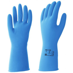Перчатки резиновые Ben Fatto Protection M синие