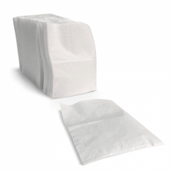 Салфетки бумажные для диспенсеров NP80 18х17 см 1 слойные 200 листов белые (артикул производителя СД01)