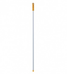 Ручка металлическая для держателя мопов без резьбы 140см d235мм желтая