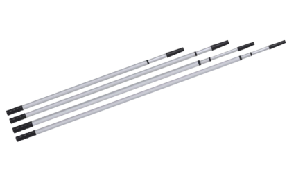 Ручка телескопическая алюминиевая для мытья окон 2х1,2 м (артикул производителя VMIC0017)