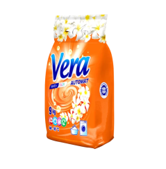 Стиральный порошок для белья VERA Universal автомат для белого, цветного белья 9 кг