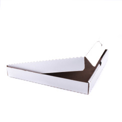 Коробка для пиццы 250х250х40 бел/бур (М)