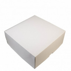 Коробка для торта GDC КТ105 255x255x105 мм картон белая