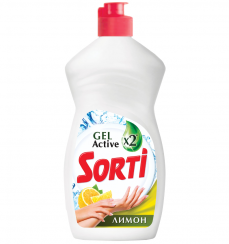Средство для ручной мойки посуды SORTI "Лимон"  0,45 л (артиул производителя 1098-3)