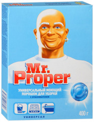 Средство чистящее порошок Мистер Пропер Универсал с отбеливателем 400 гр