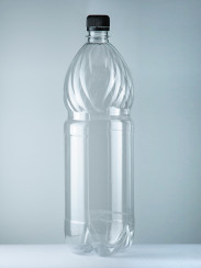 Бутылка ПЭТ 1,5л с УЗКИМ горлом кругл. прозр. ГАЗ (60шт/уп)