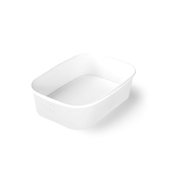 Контейнер бумажный CASE BOWL 660 170х120х51 белый