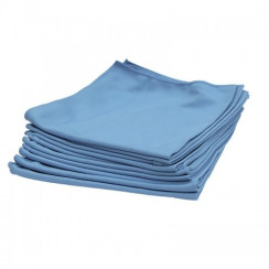 Салфетка микрофибра для стекол гладкая Ben Fatto 30*30 см голубая 320г/м2 