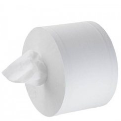 Туалетная бумага в рулоне двухслойная белая 200 м (артикул производителя 2-200ТЦ)