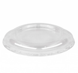 Крышка для контейнера пластиковая круглая d190, 750 мл прозрачная Стиролпласт