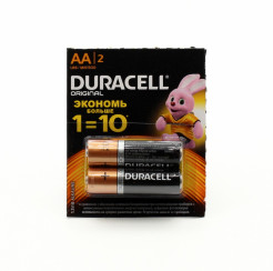 Батарейка "DURACELL" Original  АА LR06  24 (2шт/уп)