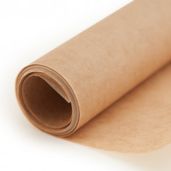 Бумага для выпечки 38см х 100м коричневая силиконизированная