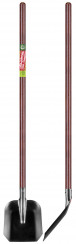 Лопата совковая БелЦентроМаш с черенком 153х23 см (артикул производителя 0917-Ч)