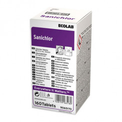 Быстрорастворимые хлорные таблетки Sanichlor для дезинфекции 160 таб INST (9065170)