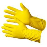 Перчатки резиновые LOTUS LUX Gloves L с напылением