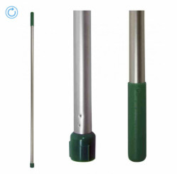 Ручка алюминиевая усиленная SYR 135 см для держателей зеленая арт.940875-GG-S