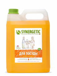 Synergetic средство для мытья посуды и кухонного инвентаря Апельсин 5 л