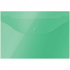 Папка-конверт на кнопке А4, 120мкм, цвет в ассортименте