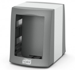 Диспенсер для салфеток TORK N2 Fastfold настольный серый пластик арт.271800 