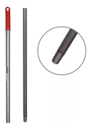 Ручка алюминиевая Selmop с резьбой 130см d24мм красная (артикул производителя KP23550-130-R)