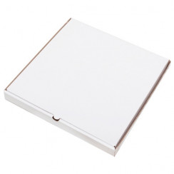 Коробка для пиццы 330х330х35 мм белая
