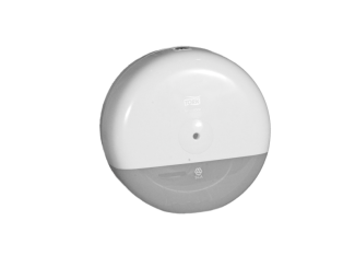 Диспенсер для туалетной бумаги TORK T9 SmartOne Elevation мини белый пластик ЦВ (артикул производителя 681000)