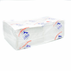 Салфетки бумажные 33х33 2-сл белые (200шт)