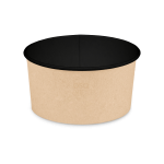 Контейнер бумажный круглый Round Bowl 1000 черный