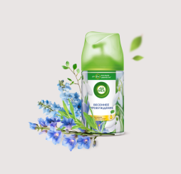 Освежитель воздуха аэрозольный Airwick Pure Весеннее пробуждение 250 мл сменный баллон