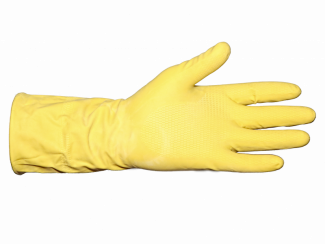 Перчатки резиновые M Professional с х/б напылением